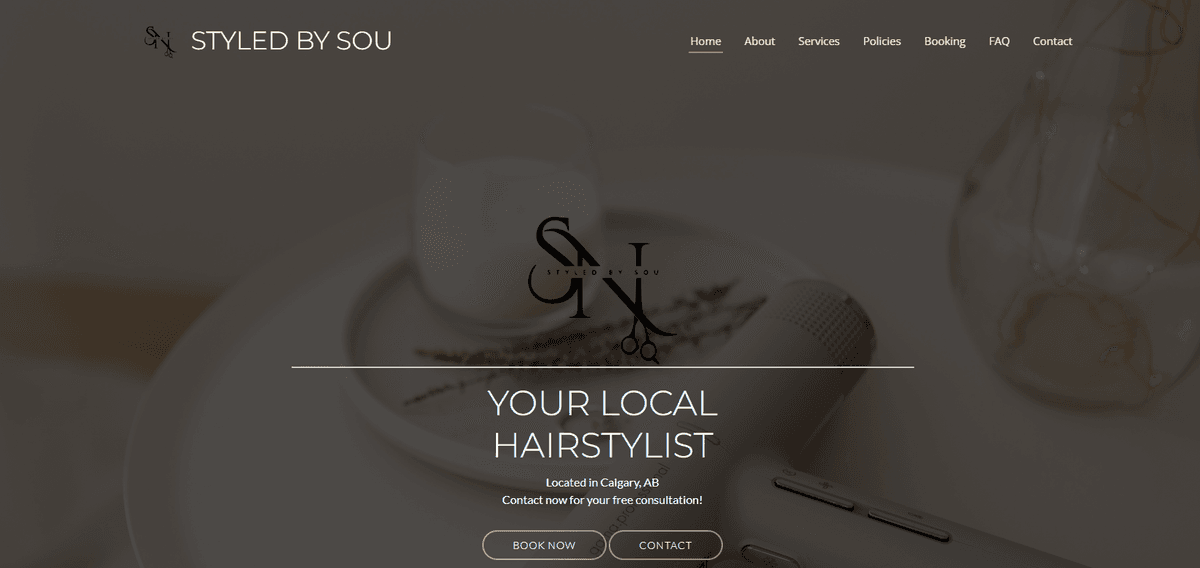 Styled By Sou Website